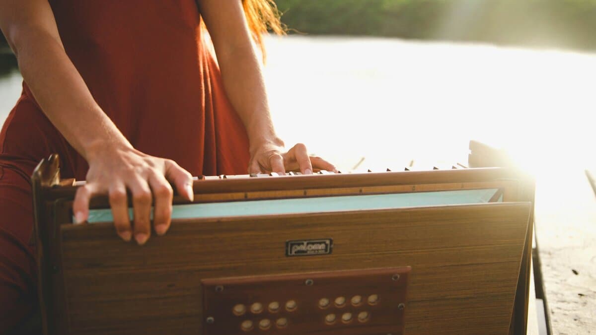 Harmonium indiano e mano — Harmonium Italia